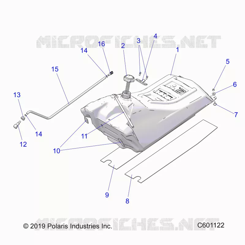 SYSTÃˆME D'ALIMENTATION, FUEL TANK ASM.