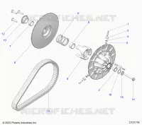 SYSTÃˆME DE TRANSMISSION,SECONDARY CLUTCH