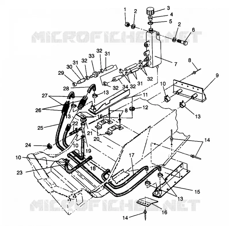 SYSTÈME DE REFROIDISSEMENT XLT 0966756 (4933823382B006)
