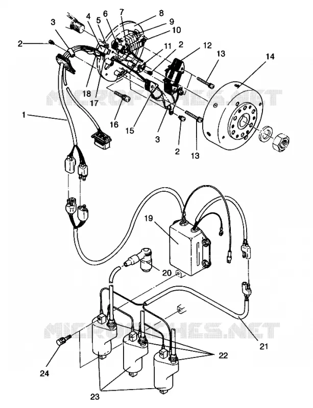 STATOR  RXL 0966768 (4932033203C012)