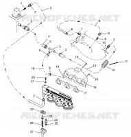 SYSTÈME DE REFROIDISSEMENT SLX 780 B954287 (4933953395B008)