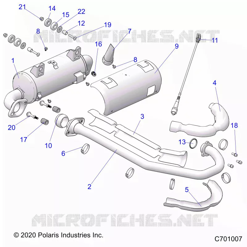 ENGINE, ECHAPPEMENT
