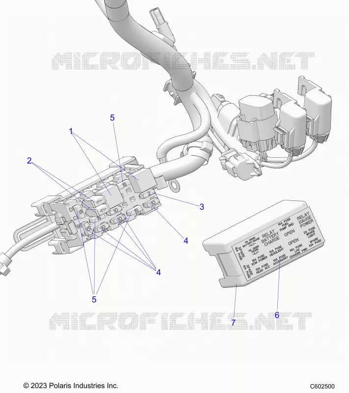 ELECTRICITE, FUSE BLOCK, FUSES