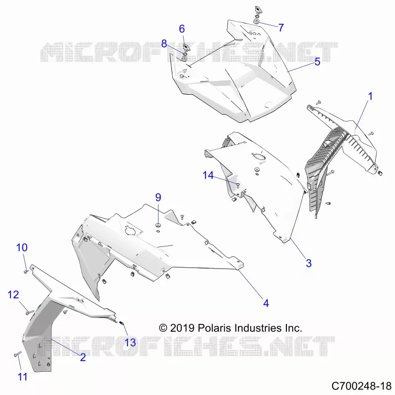 CAPOT AND FRONT BODY WORK