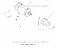 MOTEUR, DEMARREUR