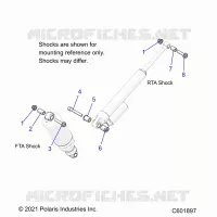 SUSPENSION, SUPPORT AMORTISSEUR , REAR SUSP.