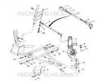 TRIANGLES SUSPENSIONS  6x6 400L, SWEDISH S948740 and  NORWEGIAN N948740 (4926812681021A)