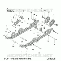 SUSPENSION ARRIERE AND TRACK