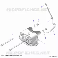 SYSTÃˆME DE TRANSMISSION, FRONT GEARCASE MOUNTING