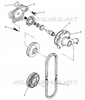 POMPE A EAU XLT 0966756 (4933823382C007)