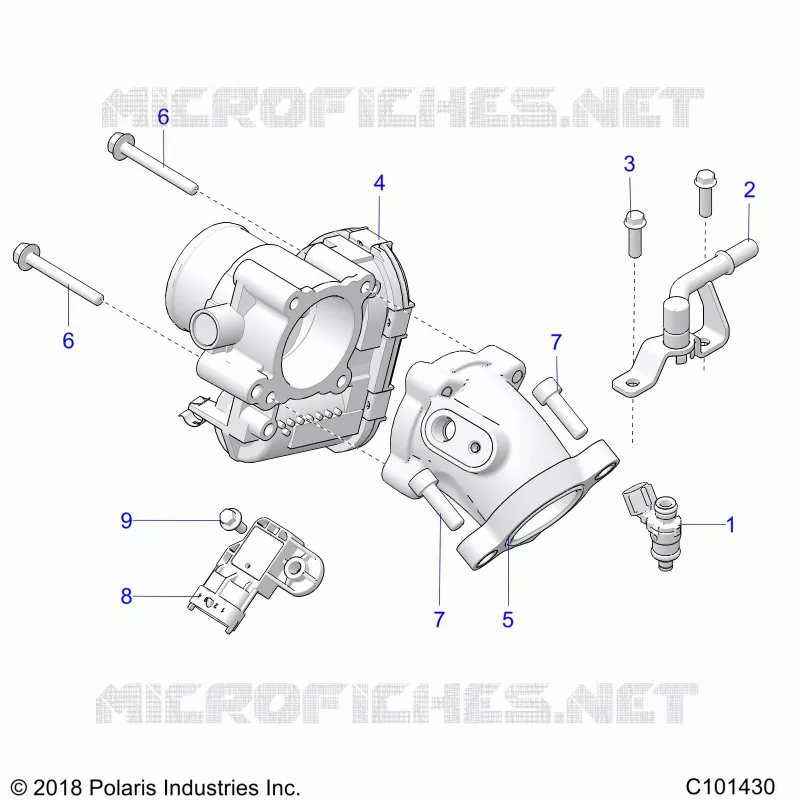 CORPS DE PAPILLON AND FUEL RAIL