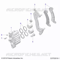 BRAKES, ETRIER DE FREIN AVANT