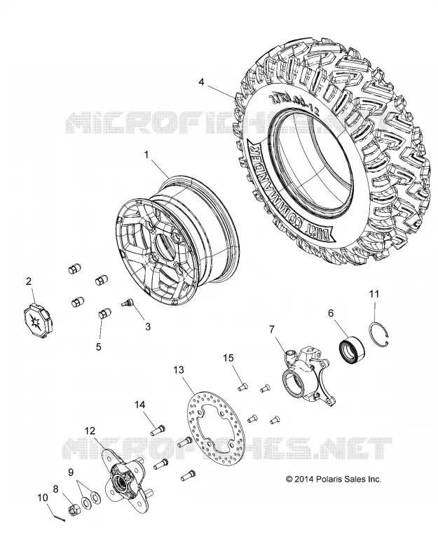 ROUES, FRONT