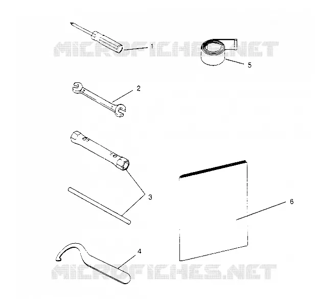 OUTILS SUPER SPORT 0950743 (4928882888C004)
