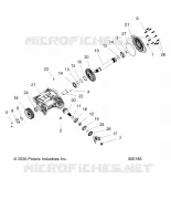 SYSTÃˆME DE TRANSMISSION, RIGHT ANGLE GEARCASE ASM.