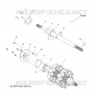 SYSTÈME DE TRANSMISSION, JACKSHAFT AND ARBRE DE TRANSMISSION