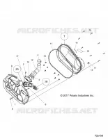 DRIVE TRAIN, COUVERCLE D'EMBRAYAGE AND DUCTING