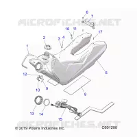 SYSTÃˆME D'ALIMENTATION, FUEL TANK ASM.