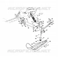 SUSPENSION AVANT AND SKI WIDETRAK (4921302130015A)