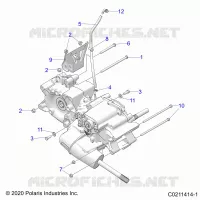 SYSTÃˆME DE TRANSMISSION, MAIN GEARCASE MOUNTING