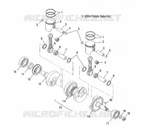 PISTON ET VILEBREQUIN