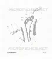 ENGINE, CAMCHAINE, SPROCKETS AND TENSIONER