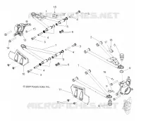SUSPENSION AVANT CONTROL ARMS