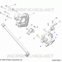 ENGINE, CORPS DE PAPILON AND FUEL RAIL