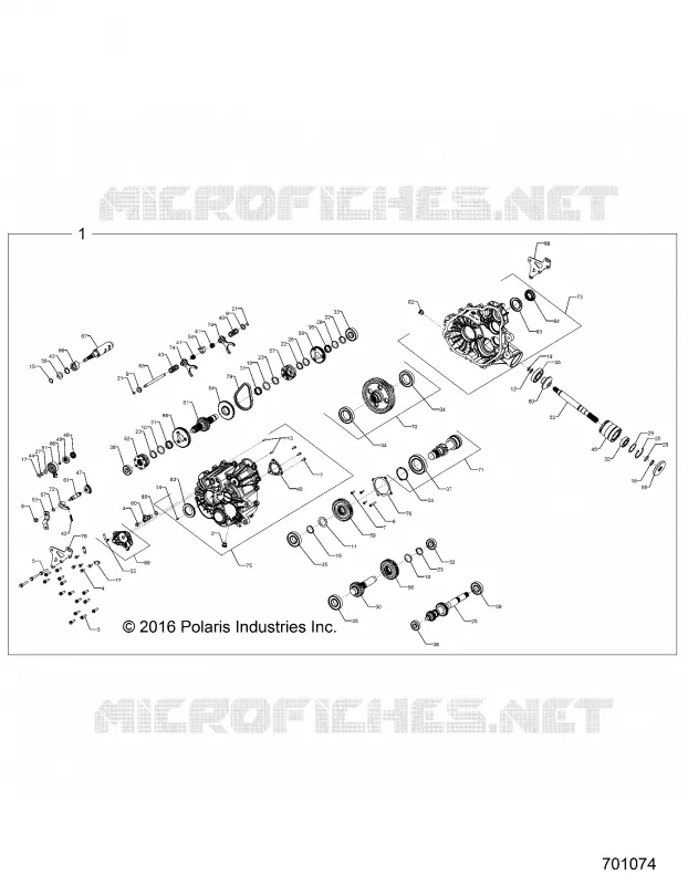 DRIVE TRAIN, PONT PRINCIPAL INTERNALS