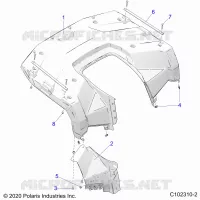 CARROSSERIE ARRIERE CAB