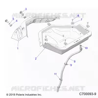 CARROSSERIE ARRIERE RACK