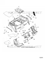 CARROSSERIE ARRIERE RACK AND FENDERS