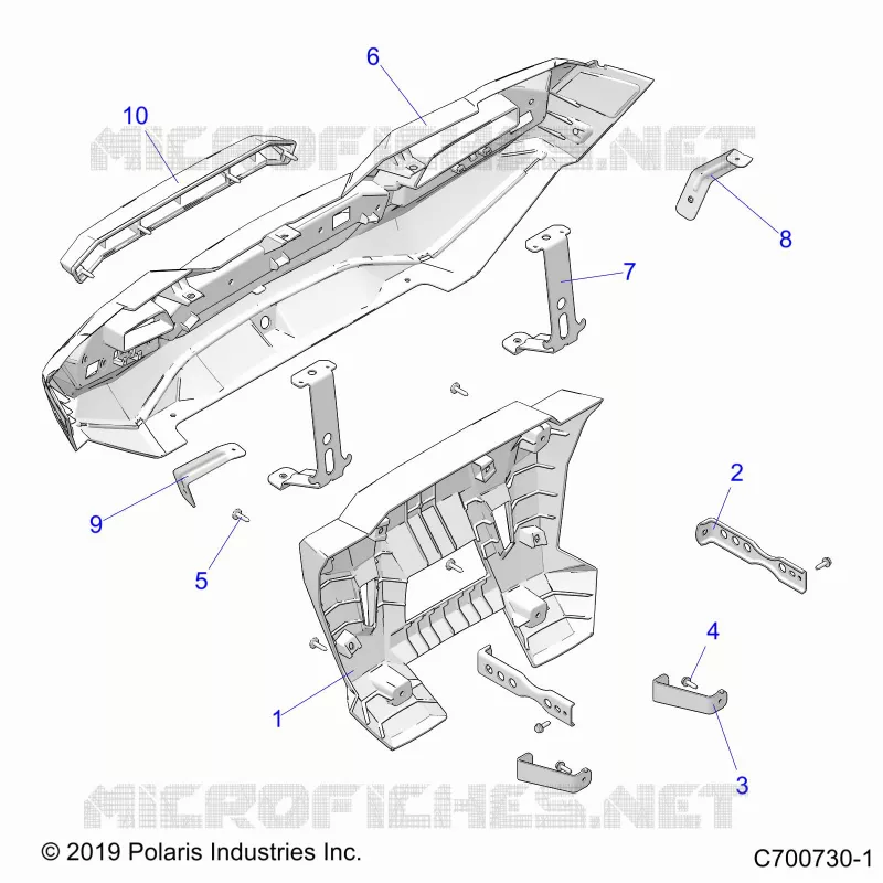 CARROSSERIE ARRIERE BUMPER