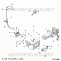 CHASSIS, TREUIL