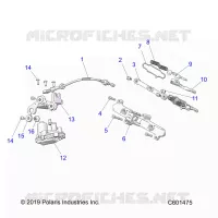 ENGINE, VALVE D'ECHAPPEMENT ASM. AND ACTUATOR