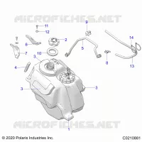 SYSTÃˆME D'ALIMENTATION, FUEL TANK ASM.