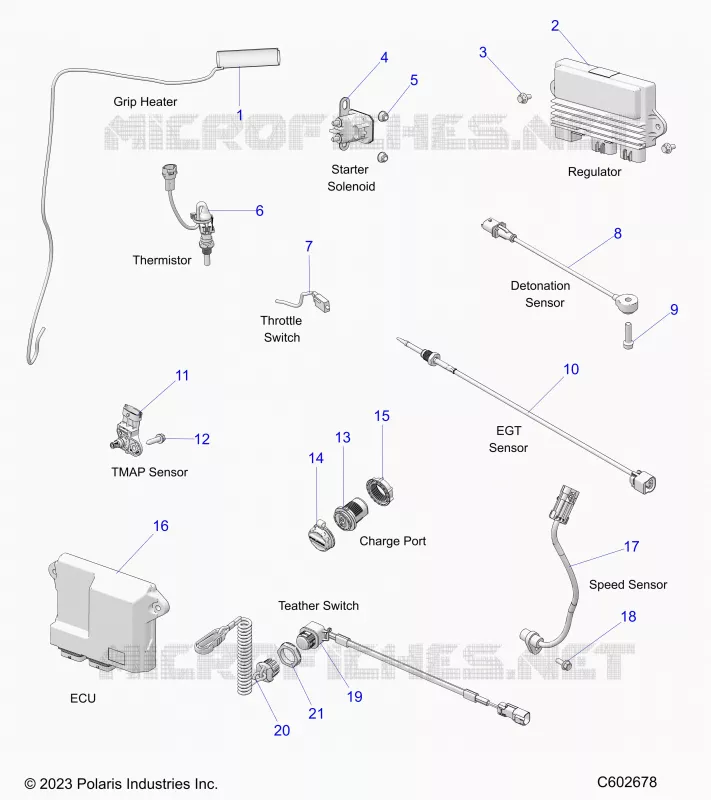 ELECTRICITE, COMPONENTS