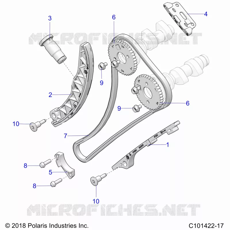CHAINE DE DISTRIBUTION AND SPROCKET