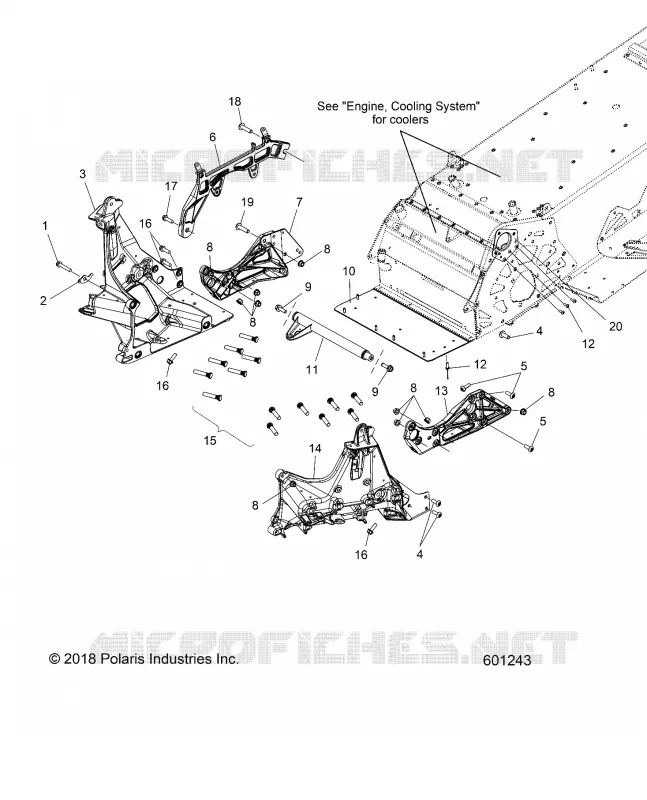 CHASSIS, BULKHEAD ASM.