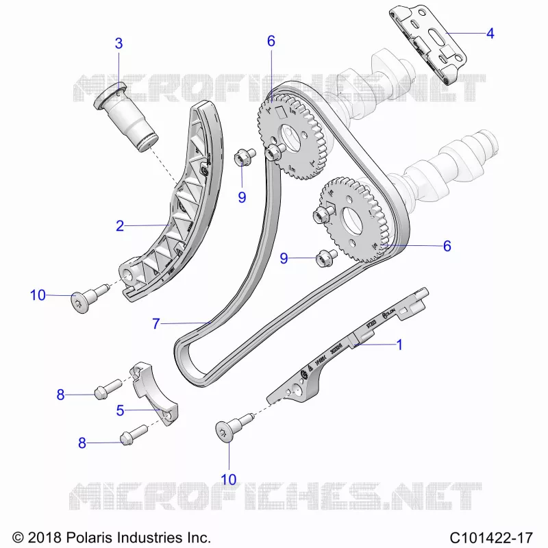 CHAINE DE DISTRIBUTION AND SPROCKET