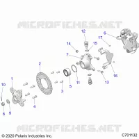 SUSPENSION AVANT HUB
