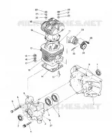 CARTERS MOTEUR AND CYLINDRE STARTRAK (4914141414034A)