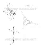 MOTEUR, ACCELERATEUR CONTROL ASM.