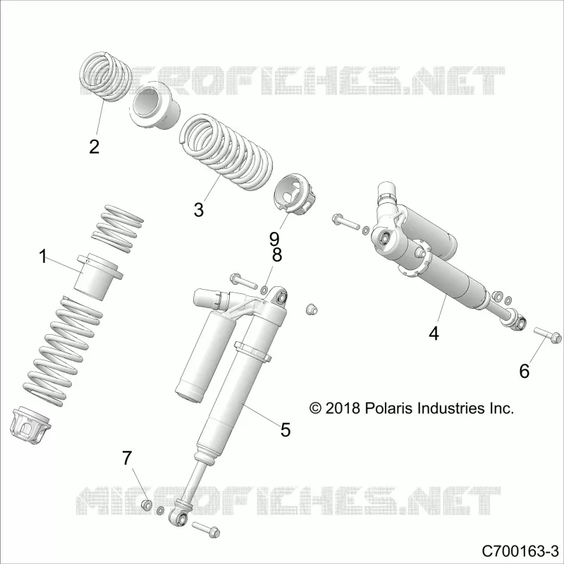 SUSPENSION AVANT SHOCK MOUNTING