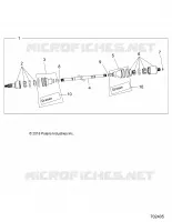 SYSTEME DE TRANSMISSION, REAR HALF SHAFT