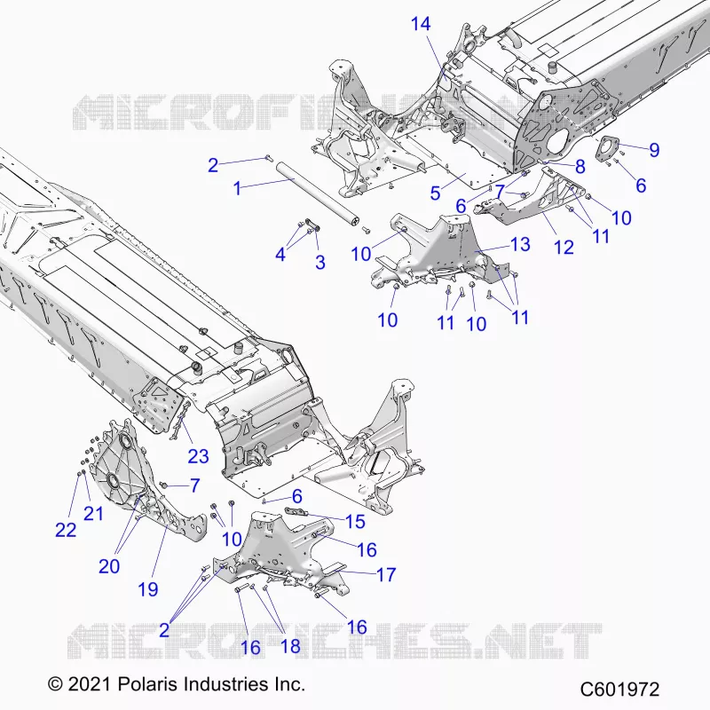 CHASSIS, BULKHEAD ASM.