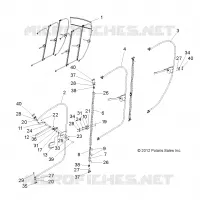 DOOR CADRED CANVAS 6 PASSENGER