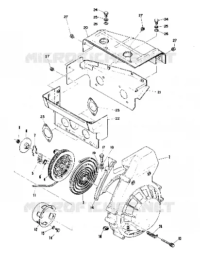 LANCEUR AND BLOWER HOUSING (4909520952020A)