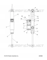 SUSPENSION, AMORTISSEUR ARRIERE TRACK (7044819)