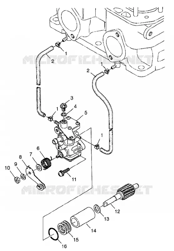 POMPE A HUILE CLASSIC TOURING 0983365 and EUROPEAN CLASSIC TOURING E983365 (4942484248D001)